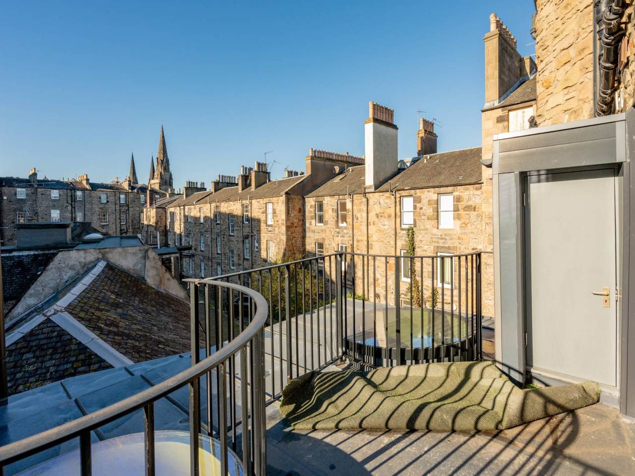 Balcony and skyline