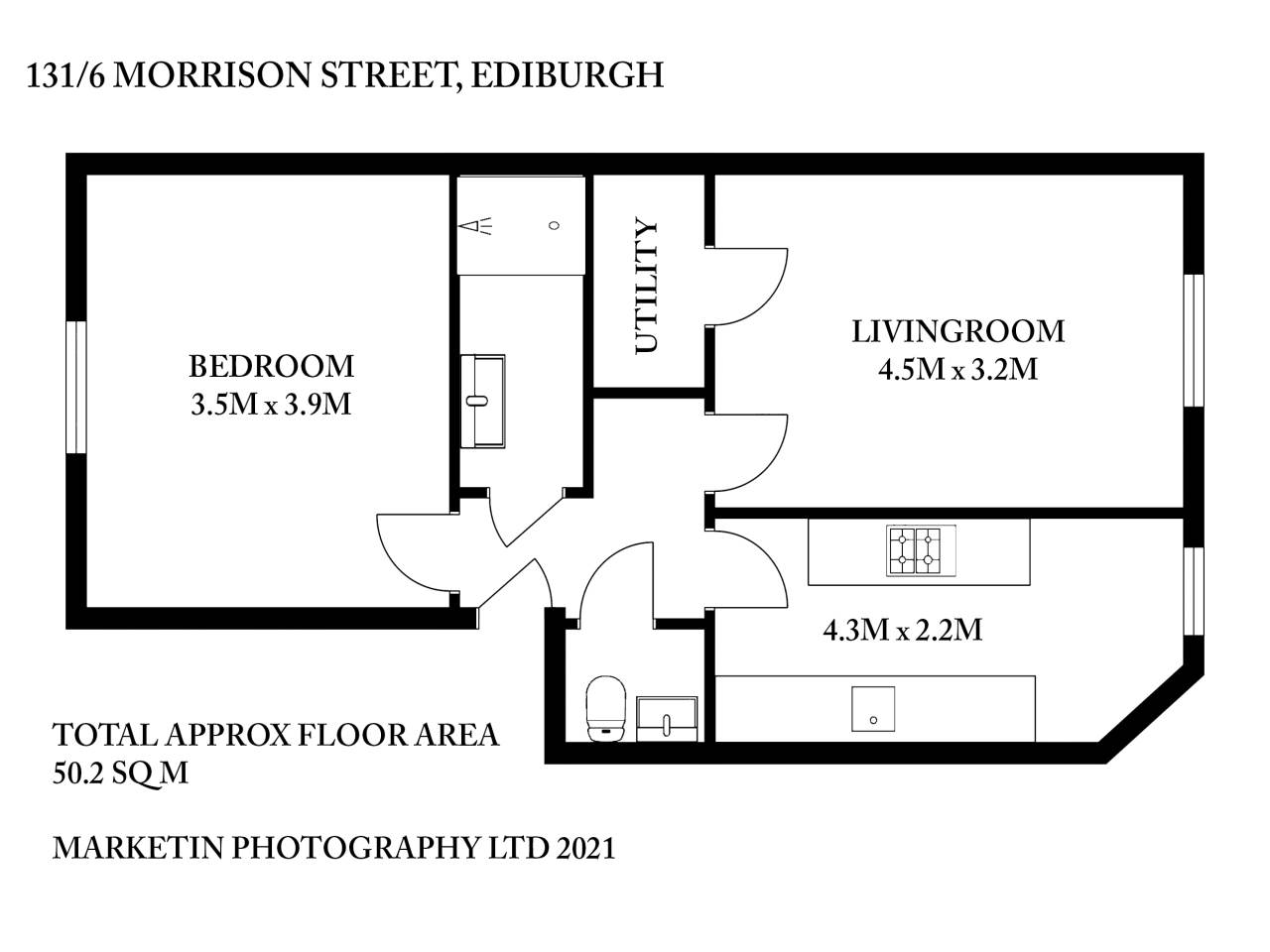 131 Flat 6 Morrison Street Floorplan